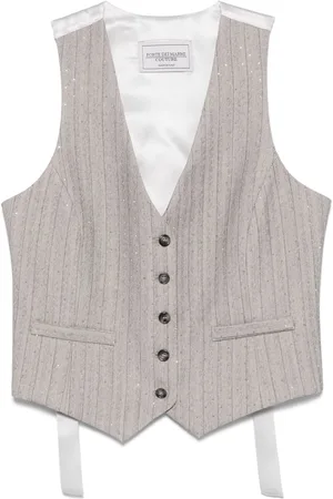 Forte Dei Marmi Rhinestone-embellished waistcoat