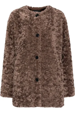 tout a coup Faux-fur jacket