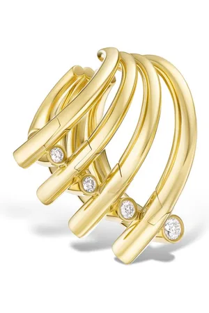 Tabayer 18kt yellow Oera diamond earrings