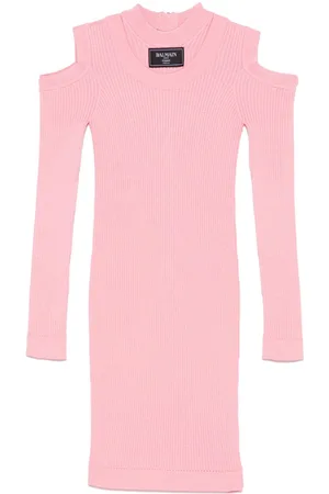 Balmain Ribbed mini dress