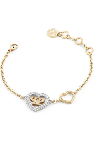 Philipp Plein Rocked hearts bracelet
