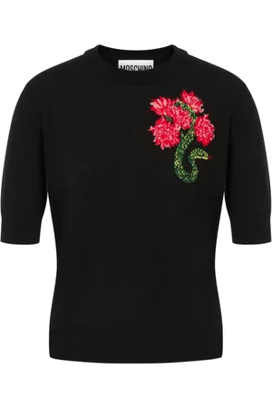 Moschino Virgin wool knitted top