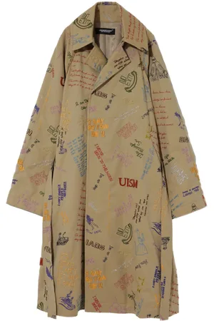 UNDERCOVER Embroidered trench coat