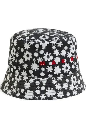 Marni Floral-print cotton bucket hat