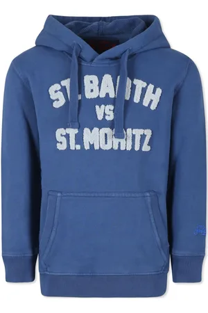 MC2 SAINT BARTH Logo-appliqué hoodie