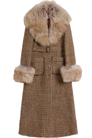 VALENTINO GARAVANI Fantasy tweed coat