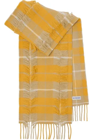 Burberry Check wool scarf