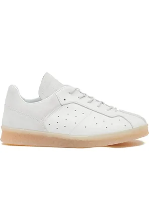 Maison Margiela Stitch-logo leather sneakers