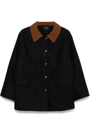 tout a coup Corduroy-collar down jacket