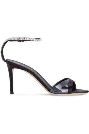 Giuseppe Zanotti Leeah Crystal satin sandals