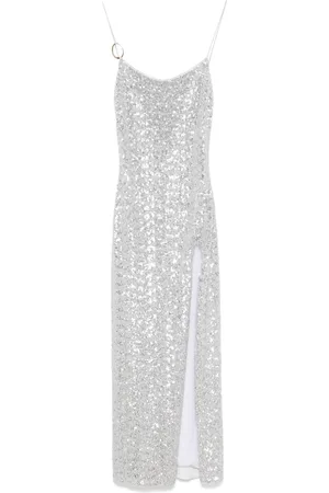 Oseree Sequinned maxi dress