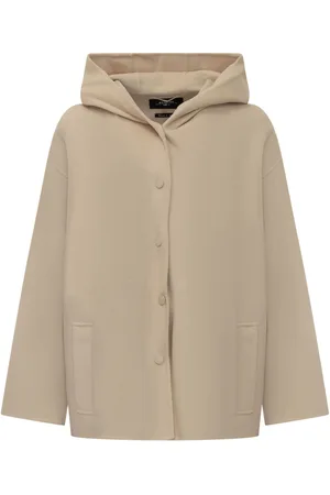 Max Mara Hooded wool coat