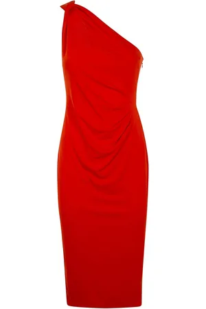 Ralph Lauren One-shoulder midi dress