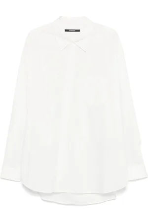 SONGZIO Asymmetric draped shirt