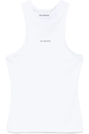 HAN Kjøbenhavn Logo-appliqué racer top