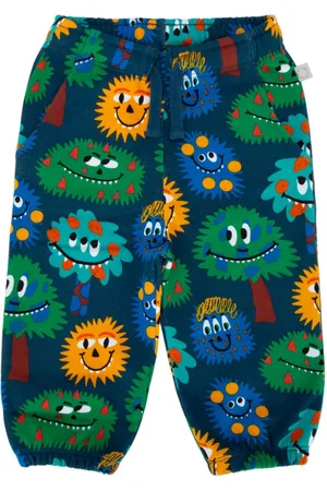 Stella McCartney Cartoon-print cotton track pants