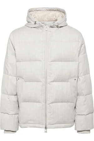 MAN ON THE BOON. Hooded padded jacket