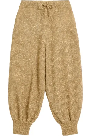 VALENTINO GARAVANI Lurex knit trousers