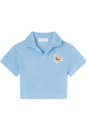 Palm Angels Bear appliqué polo shirt