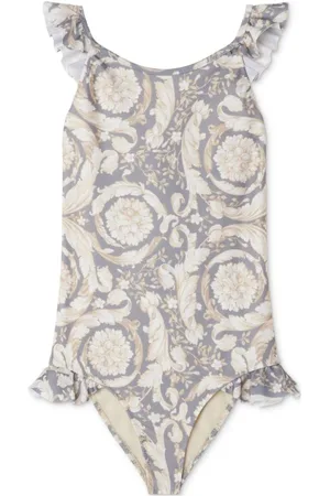 VERSACE Barocco-print swimsuit