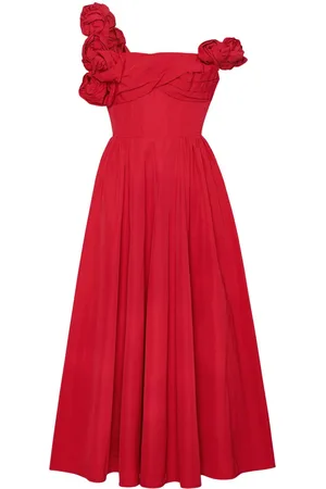 RACHEL GILBERT Henley midi dress