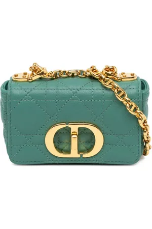 Dior 2021 Micro Calfskin Cannage Supple Caro crossbody bag