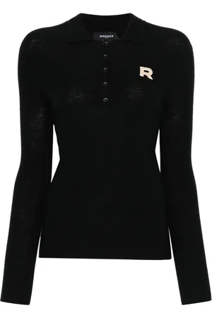 Rochas Logo-patch polo top