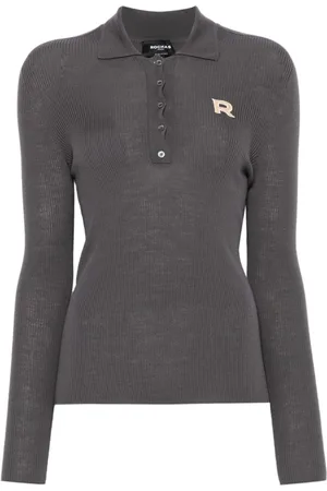 Rochas Logo-patch polo top