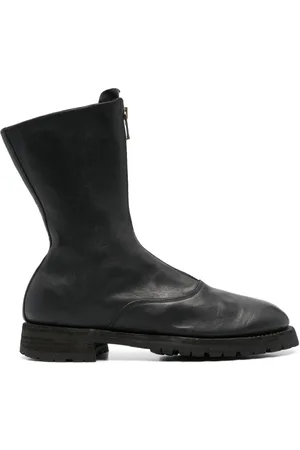 GUIDI Leather ankle boots