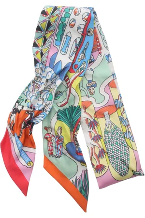 Hermès 2000s Twilly Exposition Universell scarf