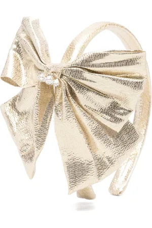 Self-Portrait Bow-appliqué head band