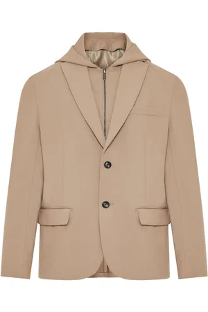 Emporio Armani Hooded blazer