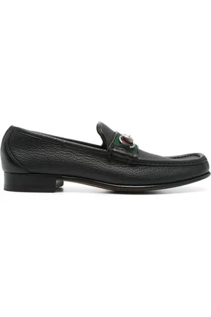 Gucci Horesebit Web-strap loafers