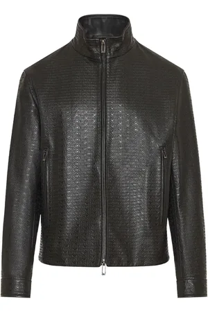 Emporio Armani Logo-debossed jacket