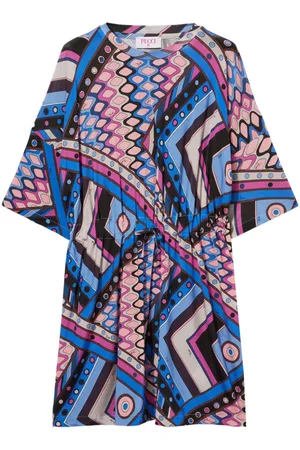 PUCCI Junior Vivara-print dress