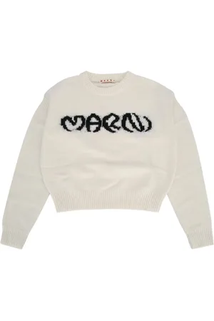 Marni Logo-intarsia sweater