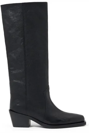 Bimba y Lola Leather cowboy boots
