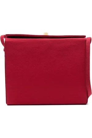 Saint Laurent 1980s silk shoulder bag