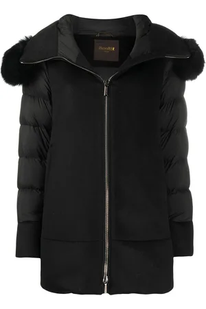 MOORER Zip-front padded coat