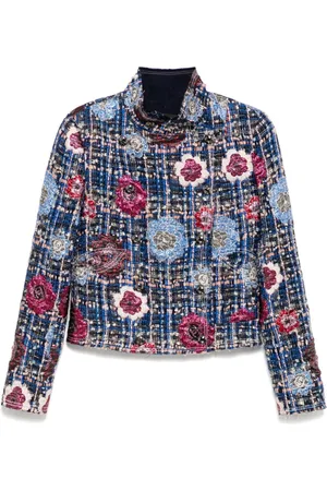 CHANEL 2008 double-breasted tweed jacket