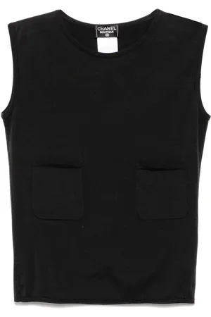 CHANEL 1998 Sleeveless Top