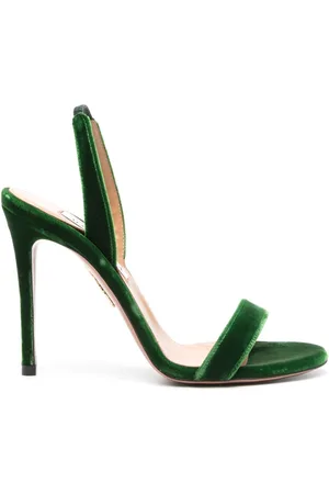 Aquazzura 115mm So Nude slingback sandals