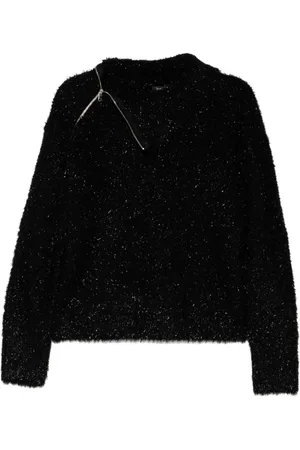 tout a coup Turned up neck sweater