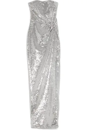 Roland Mouret Sequin buckle gown