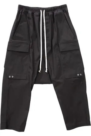 Rick Owens Drop-crotch cargo trousers