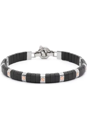BARAKA 18kt rose gold stainless steel bracelet