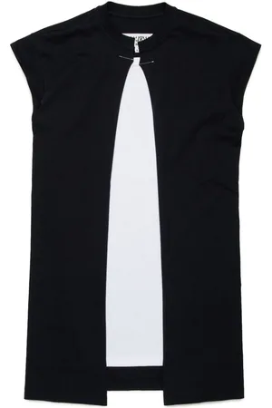 Maison Margiela Paneled asymmetric dress