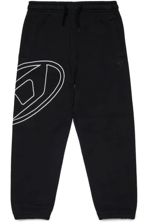 Diesel Logo-embroidered track pants