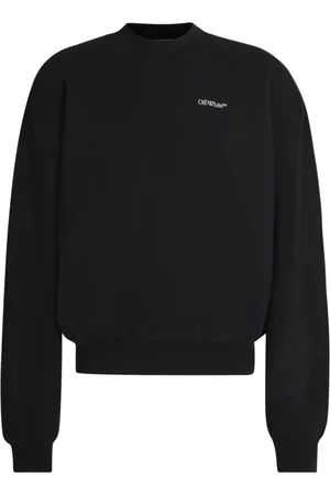 OFF-WHITE Logo-print cotton sweatshirt