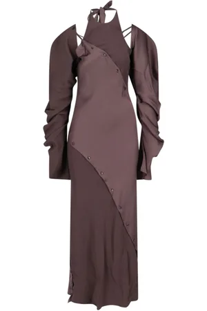 SETCHU Cut-out detailing dress